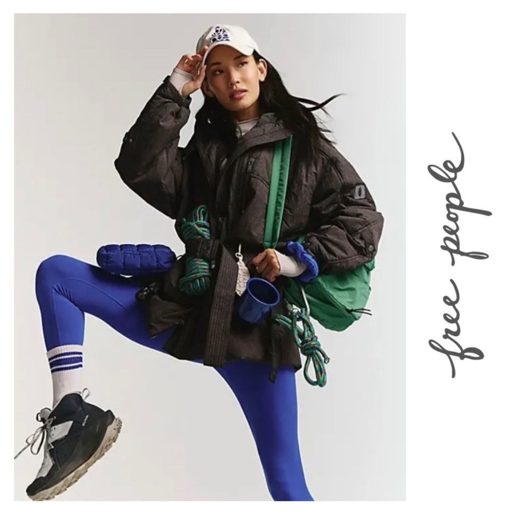 NWT Free People Movement Tricked Out Trek Utility Puffer Jacket XS sold out